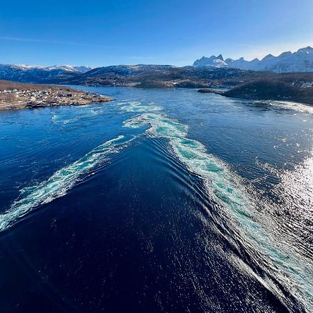 Saltstraumen Hotels Hytter Knapplund Eksteriør billede