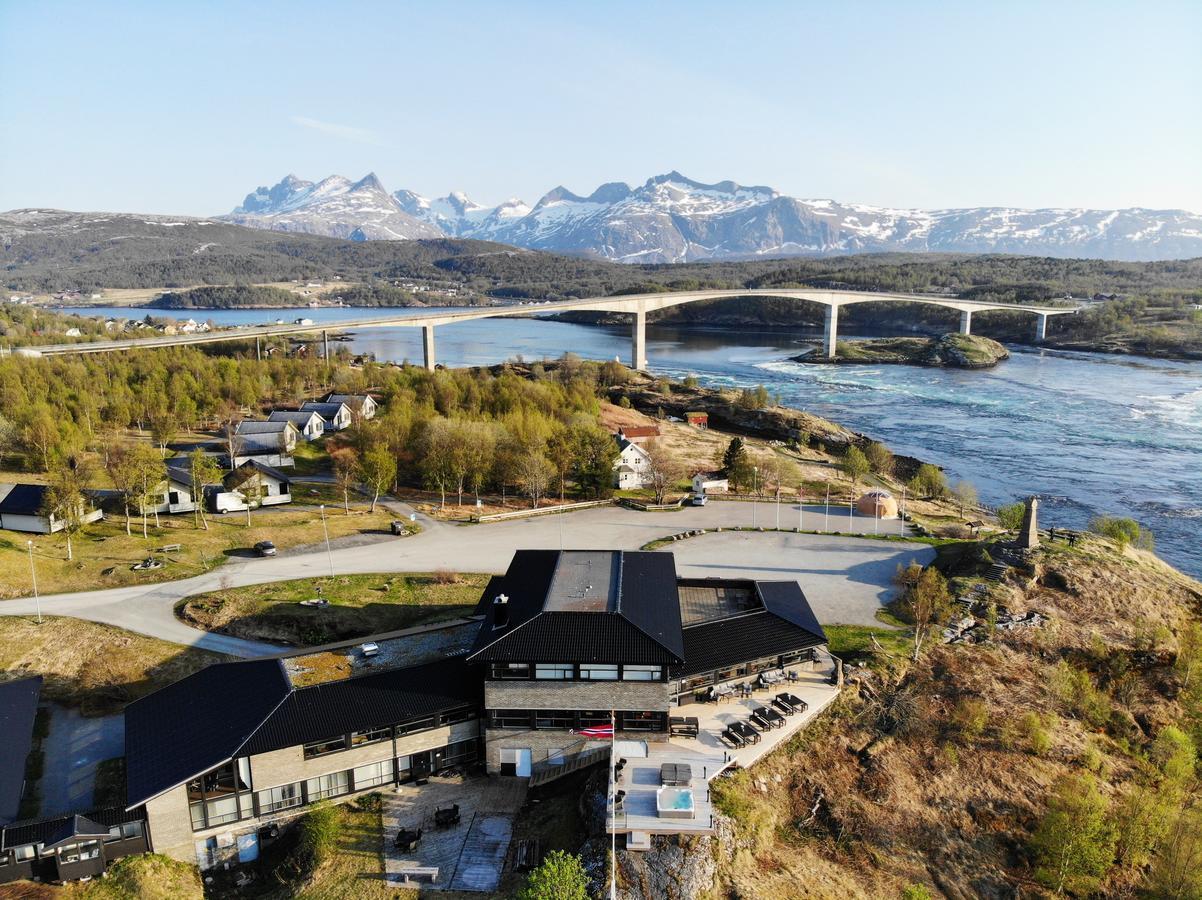 Saltstraumen Hotels Hytter Knapplund Eksteriør billede